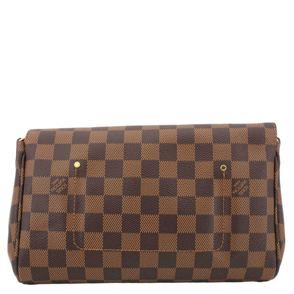 LOUIS VUITTON Favorite MM Monogram Canvas Shoulder Bag Brown