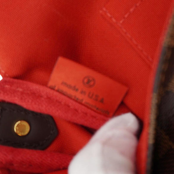 LOUIS VUITTON Favorite MM Monogram Canvas Shoulder Bag Brown