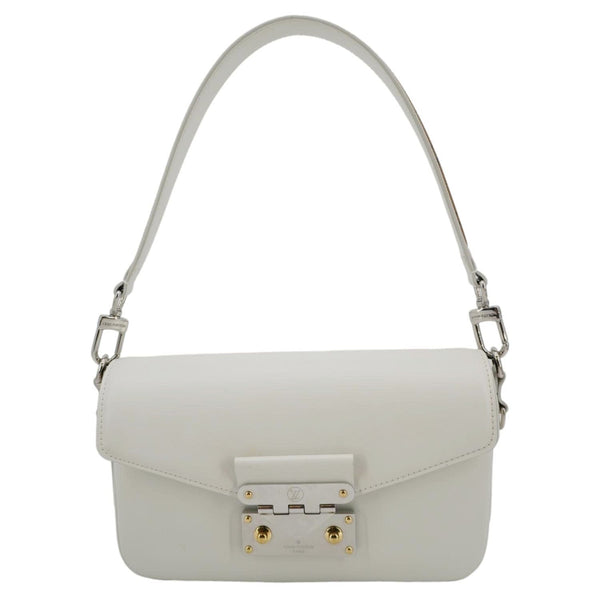 LOUIS VUITTON Swing Reverse Monogram Shoulder Bag White