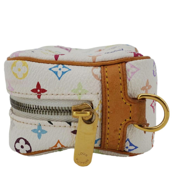 LOUIS VUITTON Trousse Wapity Monogram Multicolor Cosmetic Pouch White