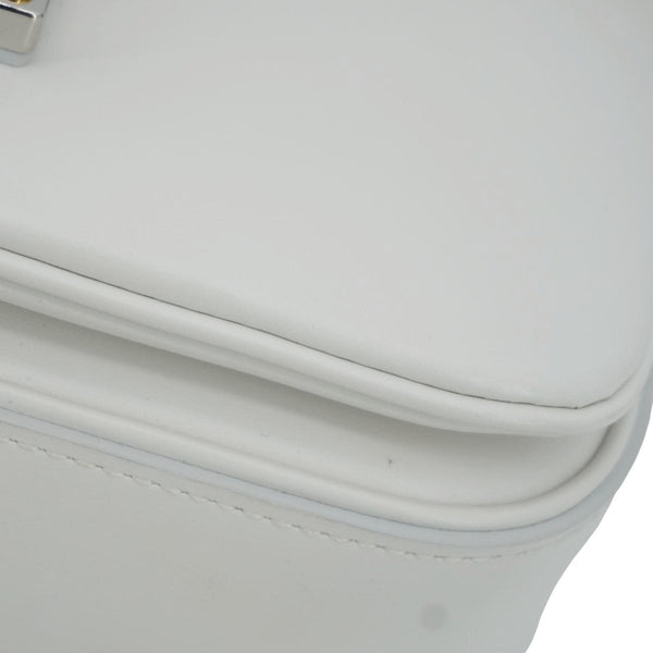 LOUIS VUITTON Swing Reverse Monogram Shoulder Bag White