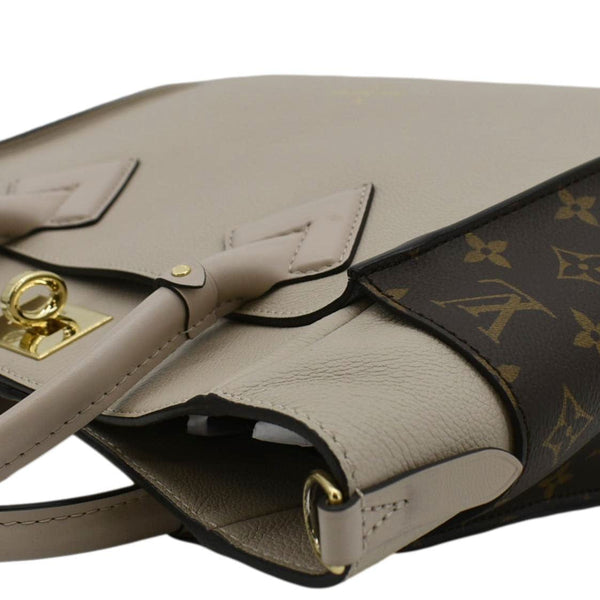 LOUIS VUITTON On My Side MM Monogram Canvas Shoulder Bag Cream