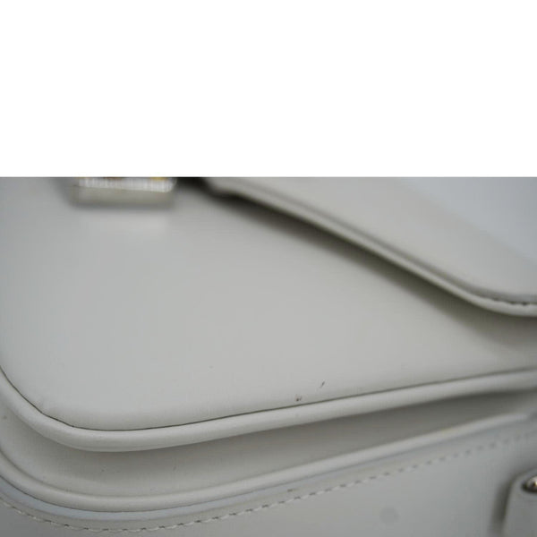 LOUIS VUITTON Swing Reverse Monogram Shoulder Bag White