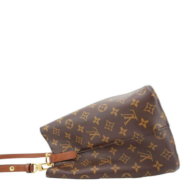 LOUIS VUITTON Neonoe MM Monogram Canvas Shoulder Bag Brown
