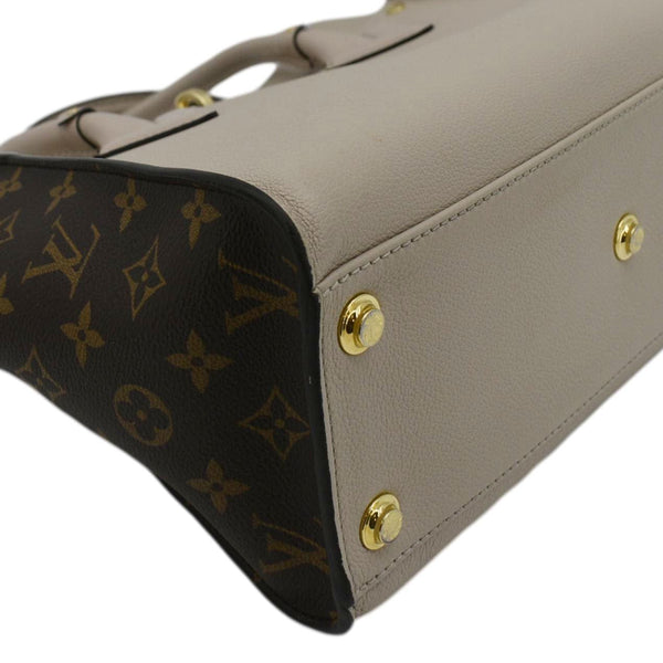 LOUIS VUITTON On My Side MM Monogram Canvas Shoulder Bag Cream
