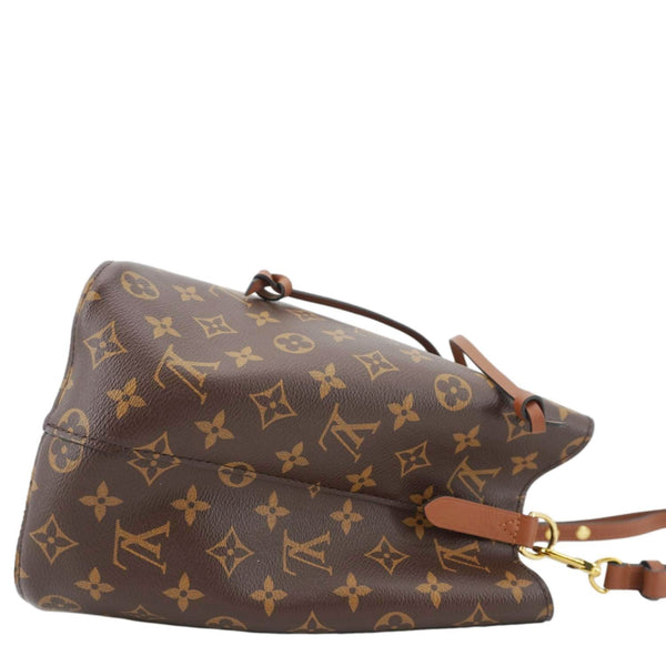 LOUIS VUITTON Neonoe MM Monogram Canvas Shoulder Bag Brown