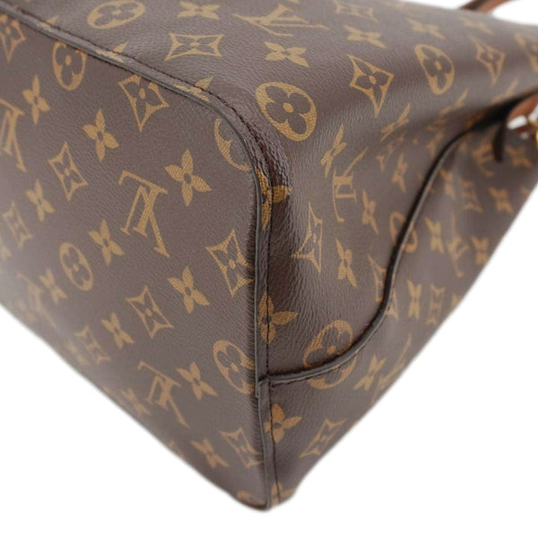 LOUIS VUITTON Neonoe MM Monogram Canvas Shoulder Bag Brown