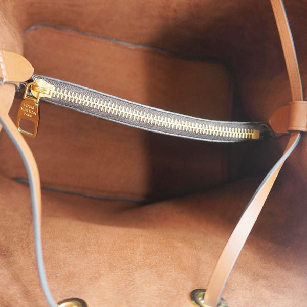 LOUIS VUITTON Neonoe MM Monogram Canvas Shoulder Bag Brown