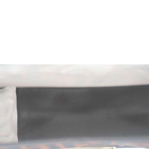 FENDI Kan I Small FF Mesh Nylon Crossbody Bag Brown