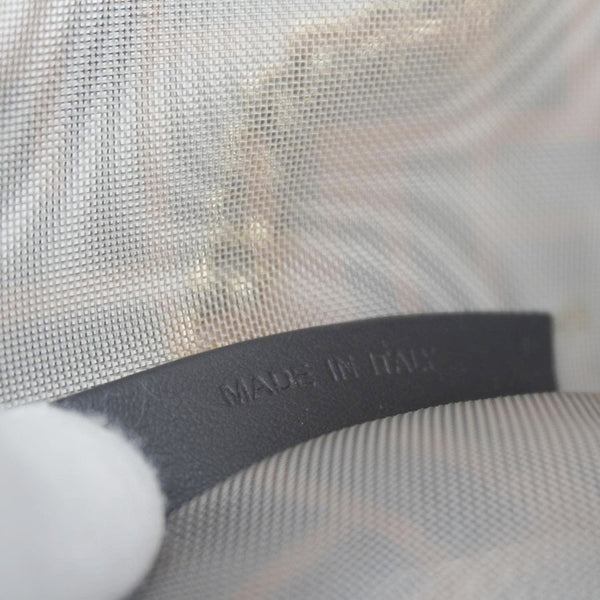 FENDI Kan I Small FF Mesh Nylon Crossbody Bag Brown