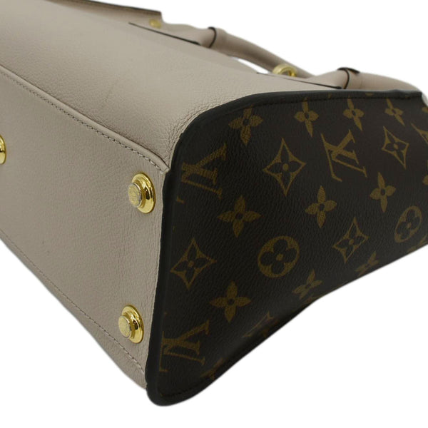 LOUIS VUITTON On My Side MM Monogram Canvas Shoulder Bag Cream