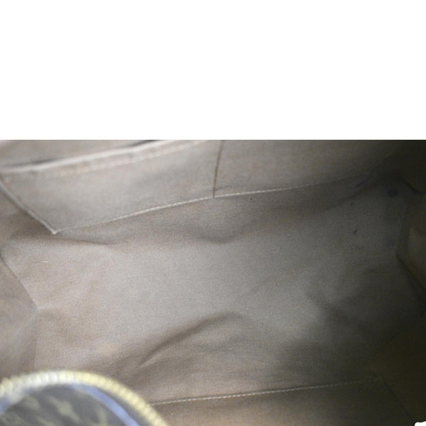 LOUIS VUITTON Sully MM Monogram Canvas Shoulder Bag Brown