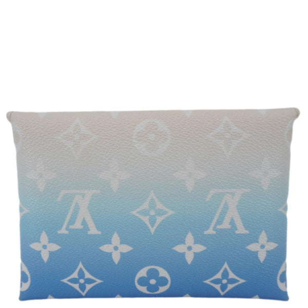 LOUIS VUITTON Kirigami Medium By The Pool Monogram Toile Pochette Blue