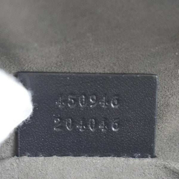 GUCCI GG Supreme Canvas Belt Bag Black 450946