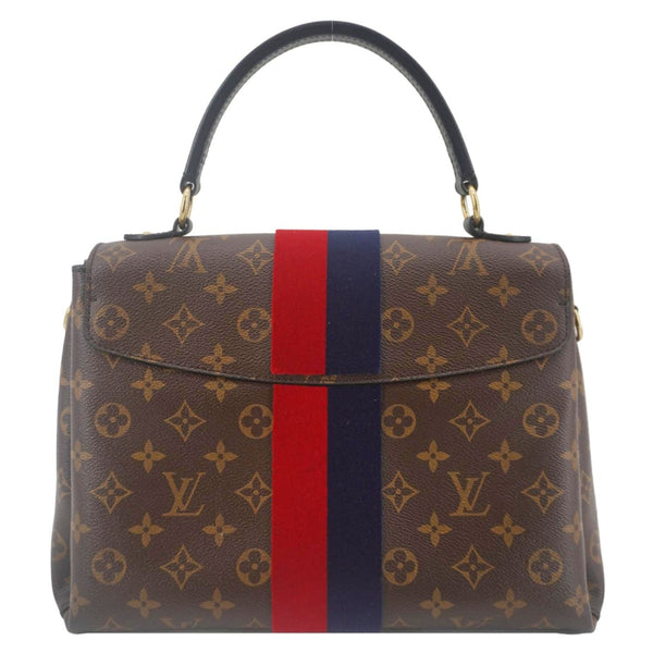 LOUIS VUITTON Georges MM Monogram Canvas Shoulder Bag Black