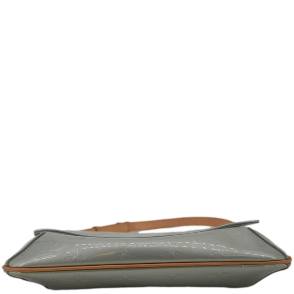 LOUIS VUITTON Thompson Street Monogram Vernis Shoulder Bag Silver