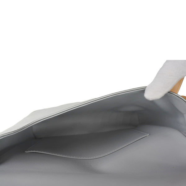 LOUIS VUITTON Thompson Street Monogram Vernis Shoulder Bag Silver