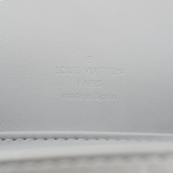 LOUIS VUITTON Thompson Street Monogram Vernis Shoulder Bag Silver