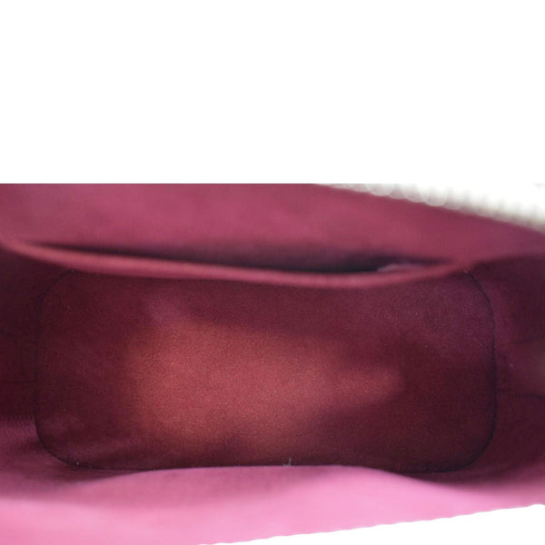 LOUIS VUITTON Alma BB Epi Leather Satchel Crossbody Bag Red