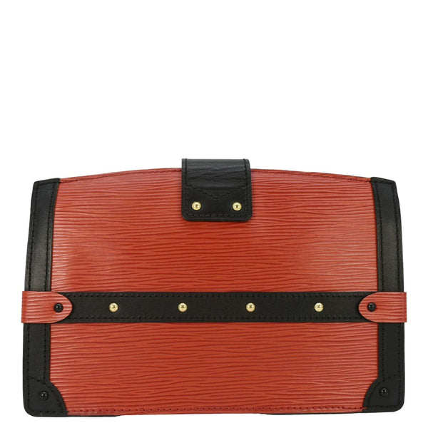 LOUIS VUITTON Trunk Epi Leather Crossbody Bag Red