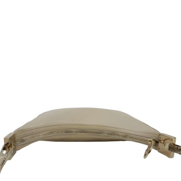 GUCCI Leather Shoulder Bag Cream 001.3812