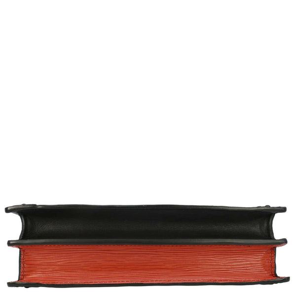 LOUIS VUITTON Trunk Epi Leather Crossbody Bag Red