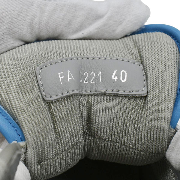 CHRISTIAN DIOR B27 Mid Top Oblique Galaxy Perforated Sneakers White