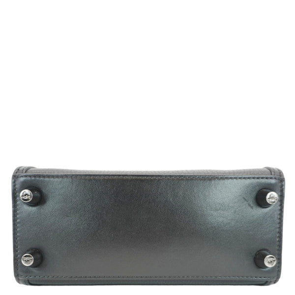 CHRISTIAN LOUBOUTIN Paloma Mini Leather Tote Bag Black