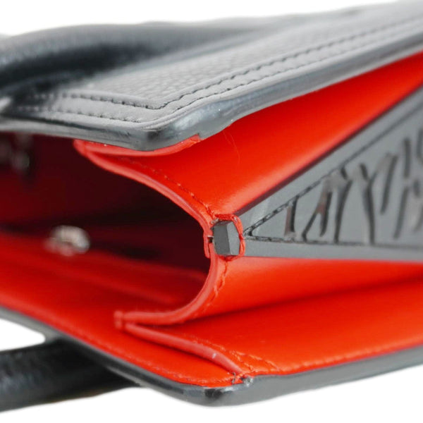 CHRISTIAN LOUBOUTIN Paloma Mini Leather Tote Bag Black