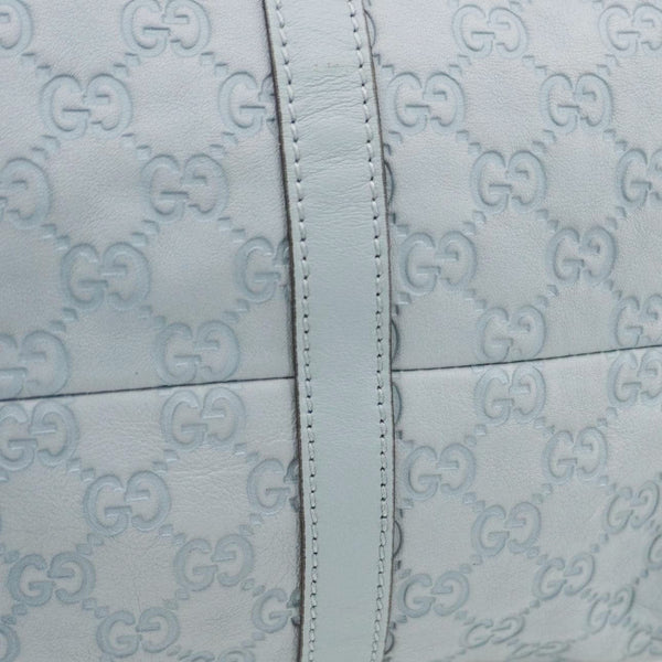 GUCCI Joy Medium Leather Boston Bag Light Blue 265697