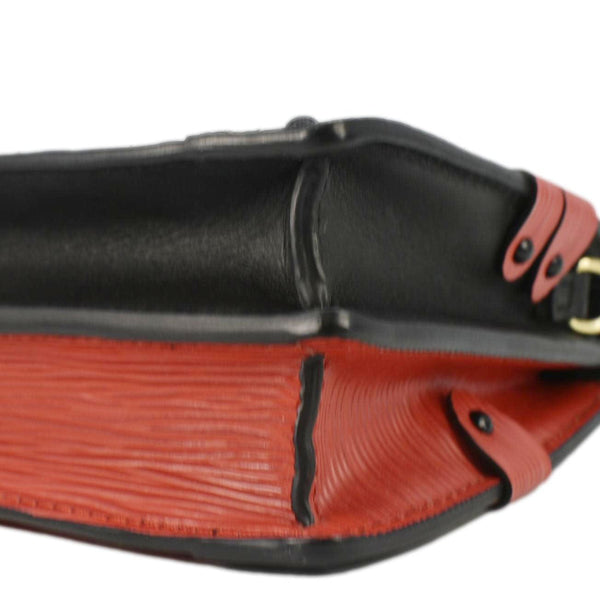 LOUIS VUITTON Trunk Epi Leather Crossbody Bag Red