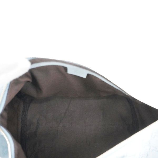 GUCCI Joy Medium Leather Boston Bag Light Blue 265697