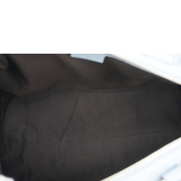 GUCCI Joy Medium Leather Boston Bag Light Blue 265697