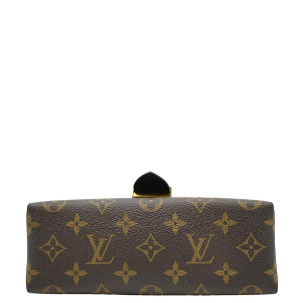 LOUIS VUITTON Monogram Canvas Shoulder Bag Brown lower look