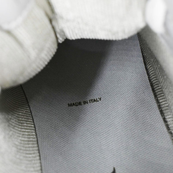 CHRISTIAN DIOR B27 Mid Top Oblique Galaxy Perforated Sneakers White