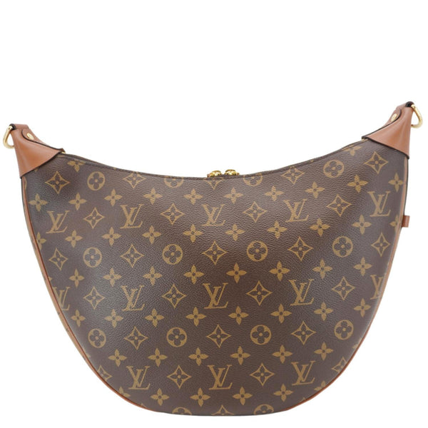 LOUIS VUITTON Loop Reverse Monogram Canvas Shoulder Bag Brown