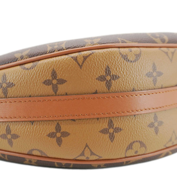 LOUIS VUITTON Loop Reverse Monogram Canvas Shoulder Bag Brown