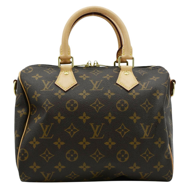 LOUIS VUITTON Speedy 25 Shoulder Bag Brownback side