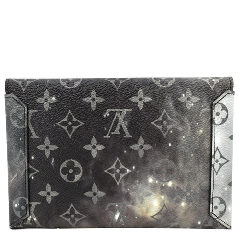 Louis Vuitton Galaxy Pochette Monogram Canvas Pouch - Back
