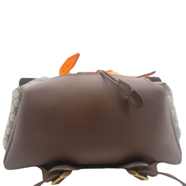 GUCCI Ophidia GG Medium Supreme Canvas Backpack Beige 598140