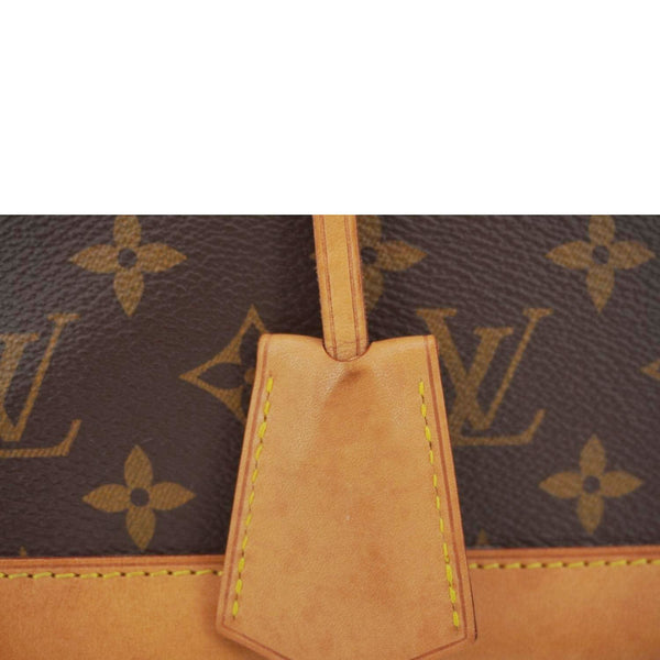 LOUIS VUITTON Alma BB Monogram Canvas Satchel Bag Brown