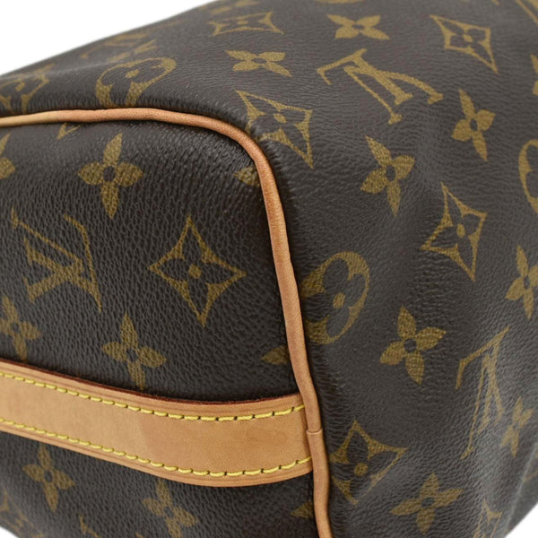 LOUIS VUITTON Speedy 25 Bandouliere Monogram Canvas Shoulder Bag Brown