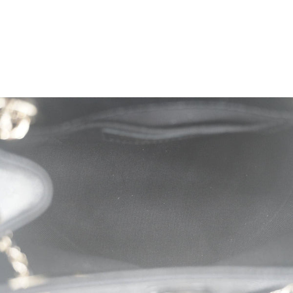 CHANEL Duma Pockets Small Quilted Caviar Leather Drawstring Backpack Black