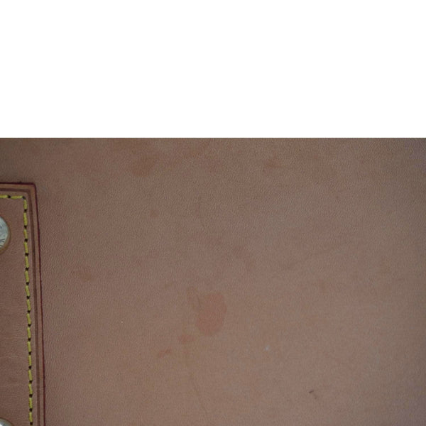 LOUIS VUITTON Alma BB Monogram Canvas Satchel Bag Brown