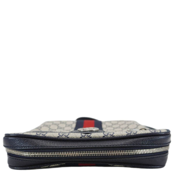 GUCCI Ophodia Small GG Supreme Canvas Messenger Bag Blue 547926