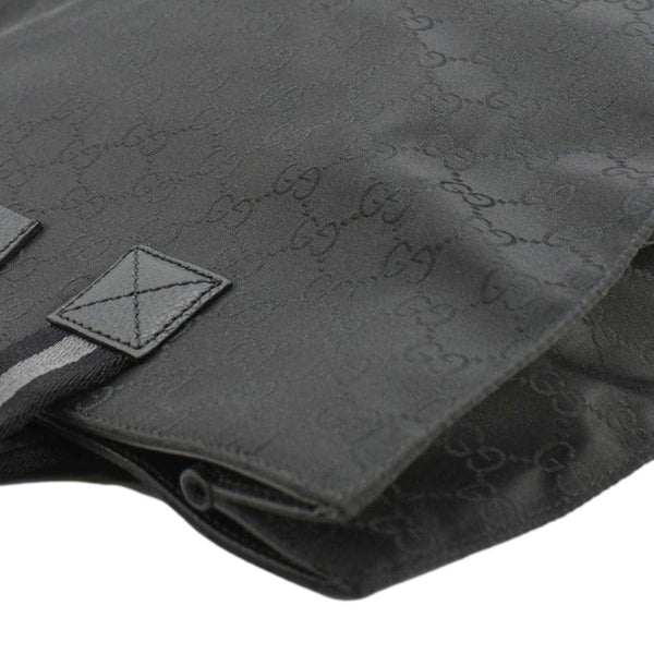 GUCCI GG Supreme Nylon Tote Bag Black 449178