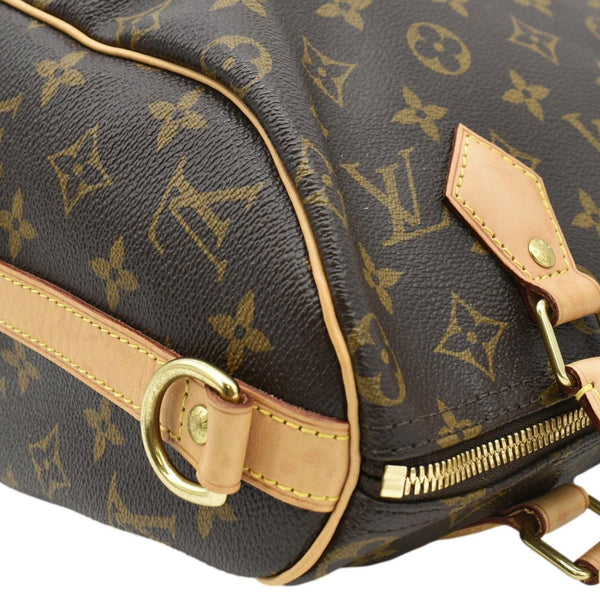 LOUIS VUITTON Speedy 25 Bandouliere Monogram Canvas Shoulder Bag Brown