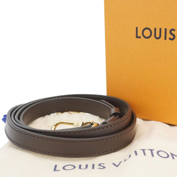 LOUIS VUITTON Leather Strap Brown