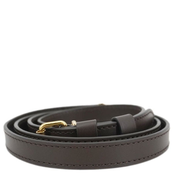 LOUIS VUITTON Leather Strap Brown