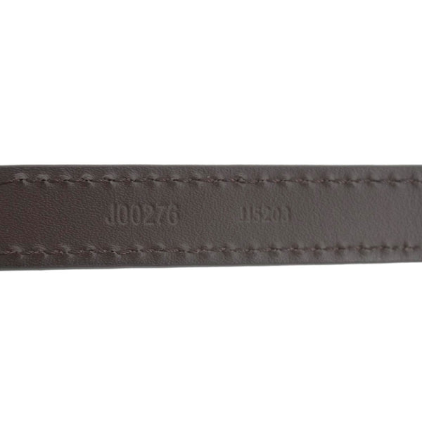 LOUIS VUITTON Leather Strap Brown
